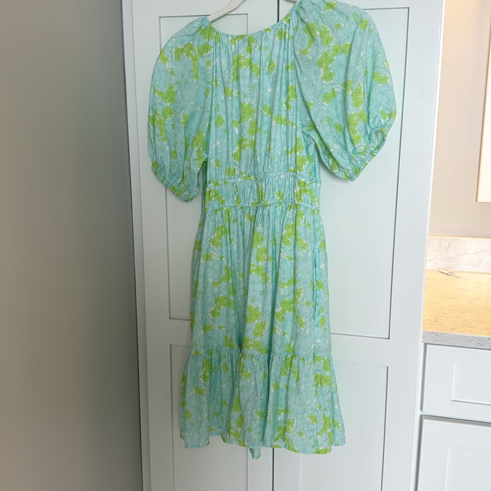 Vineyard vine! Like new puff sleeve dress - Picture 2 of 3